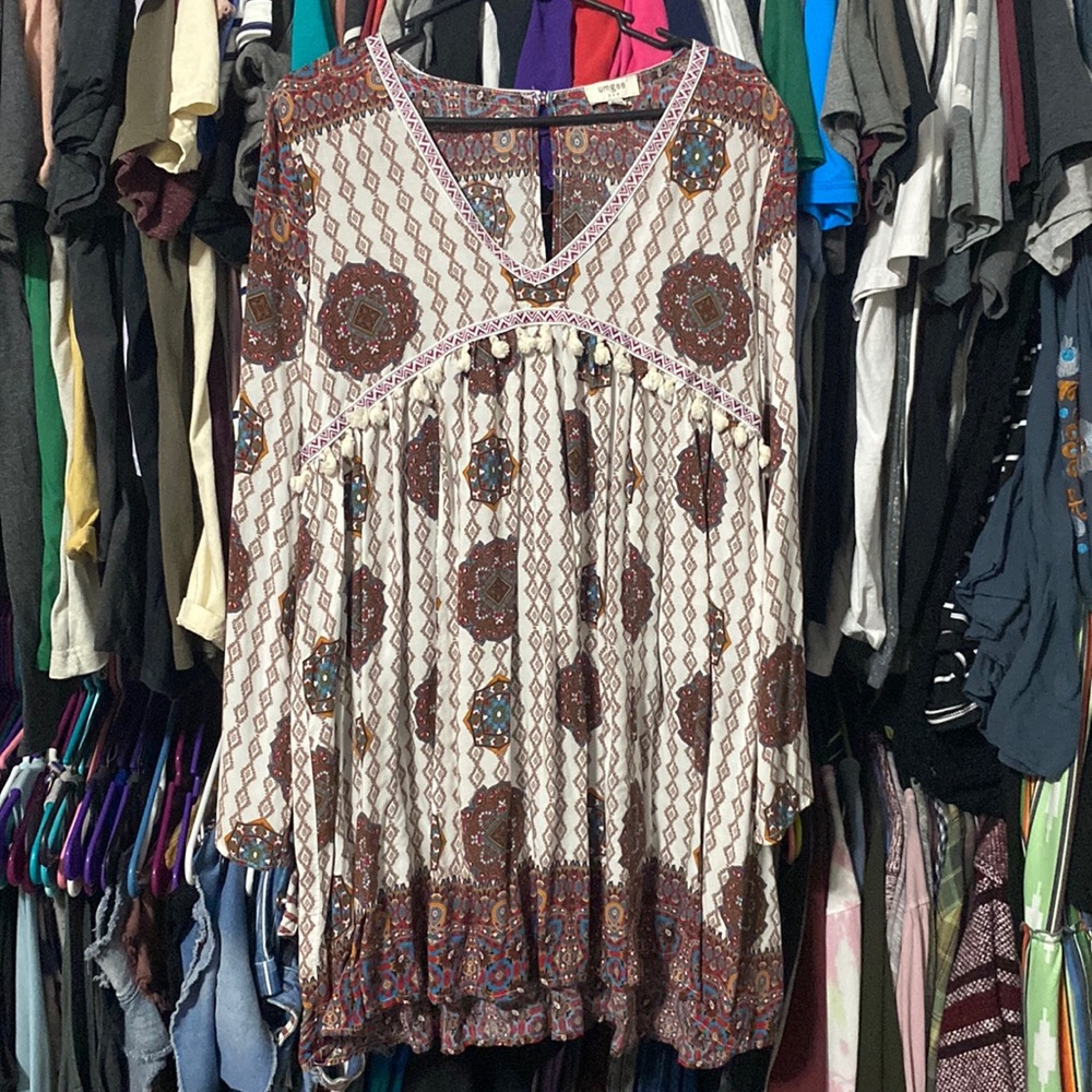 Umgee SZ Lg tribal dress 🤩